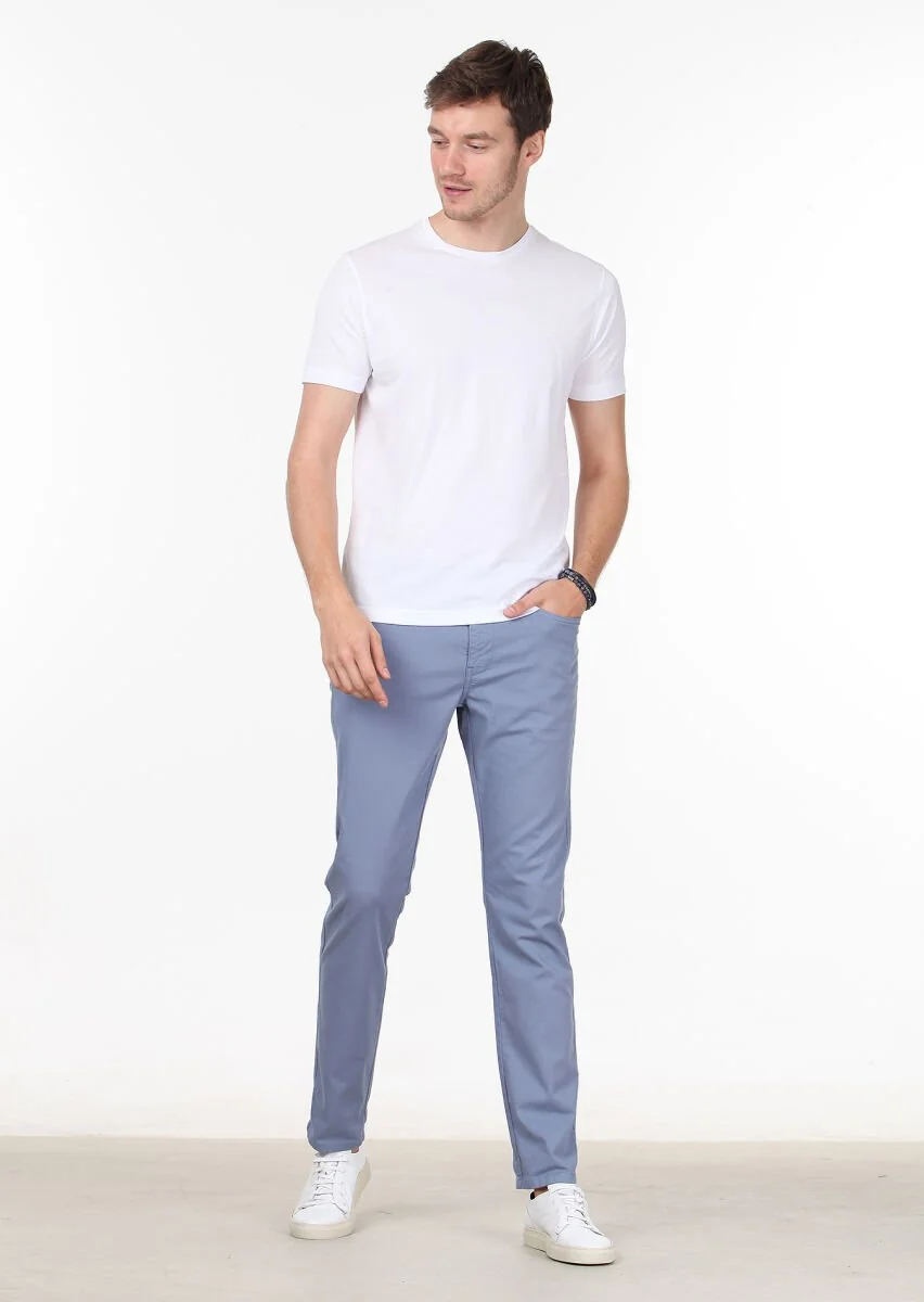Beyaz %100 Pamuk T-Shirt - 3