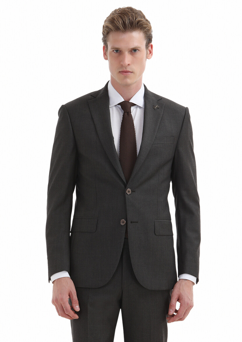 Beyaz Düz Regular Fit Uzun Dokuma Klasik %100 Pamuk Gömlek - 3