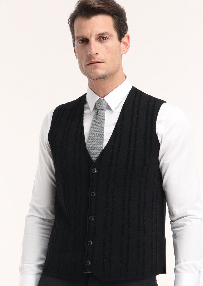 Beyaz Düz Super Slm Fit Dokuma Klasik %100 Pamuk Gömlek - 7