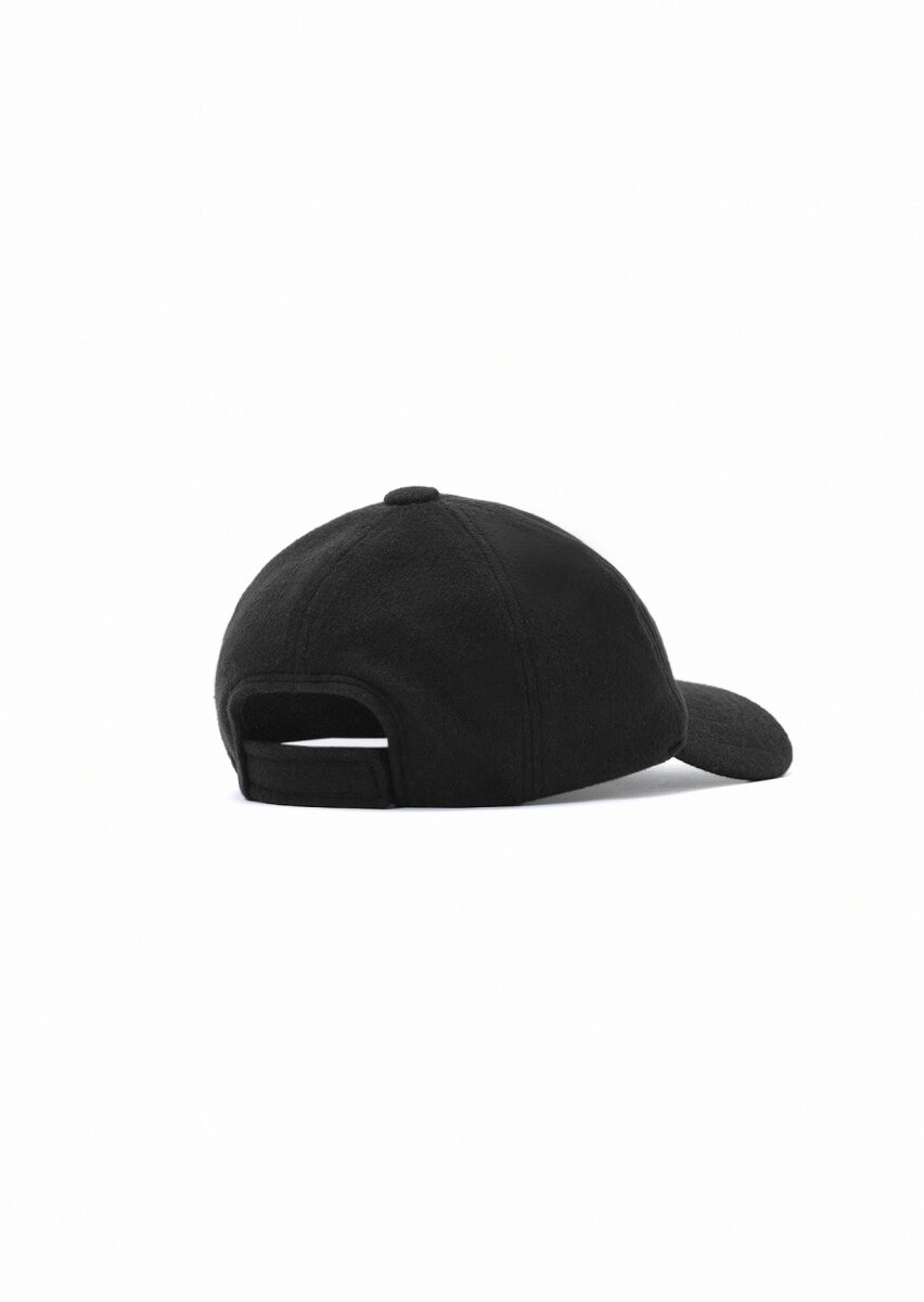 Black %100 Kaşmir Hat - 4