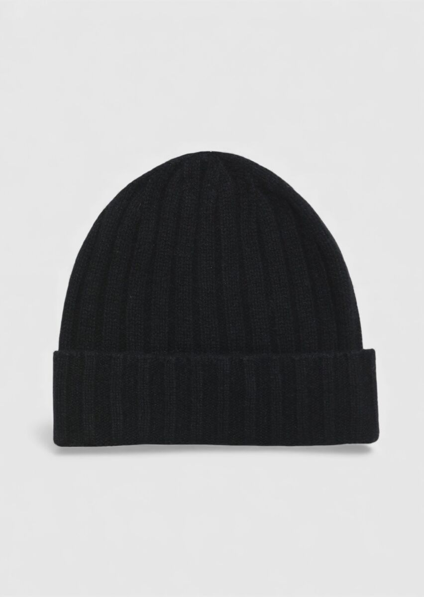 Black %100 Kaşmir Hat - 1