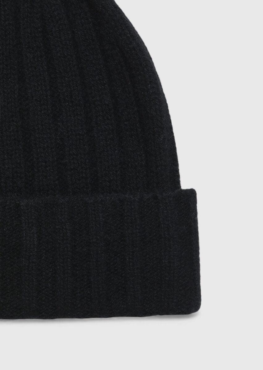 Black %100 Kaşmir Hat - 2
