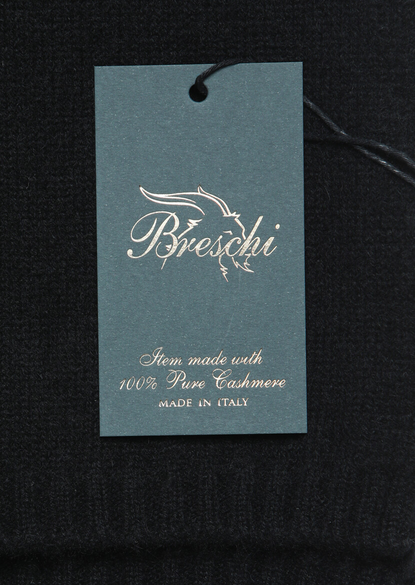 Black %100 Kaşmir Scarf - 3