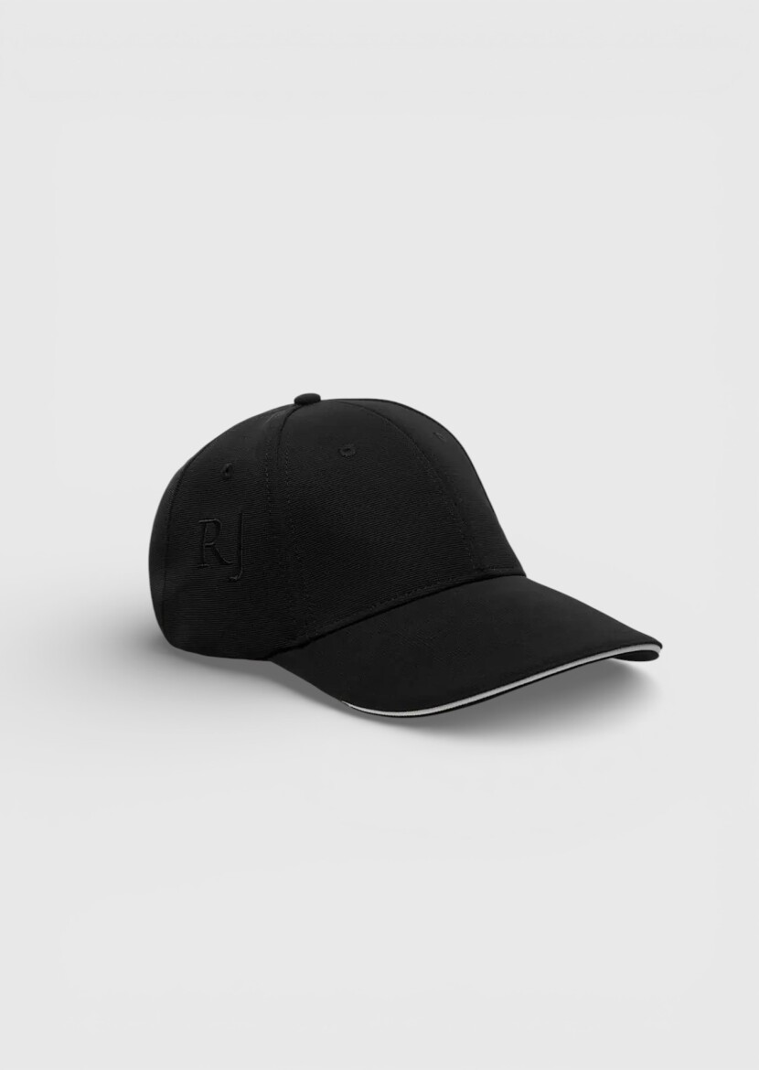 Black %100 Pamuk Hat - RAMSEY
