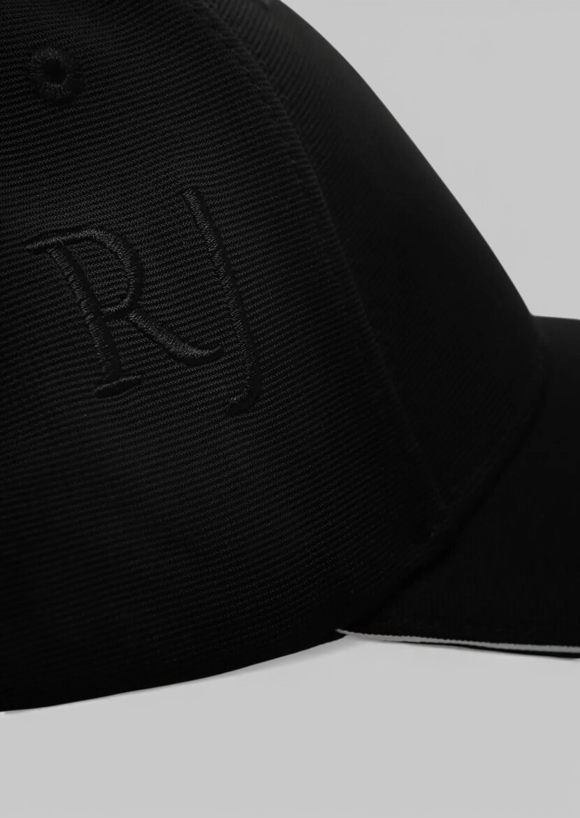 Black %100 Pamuk Hat - RAMSEY
