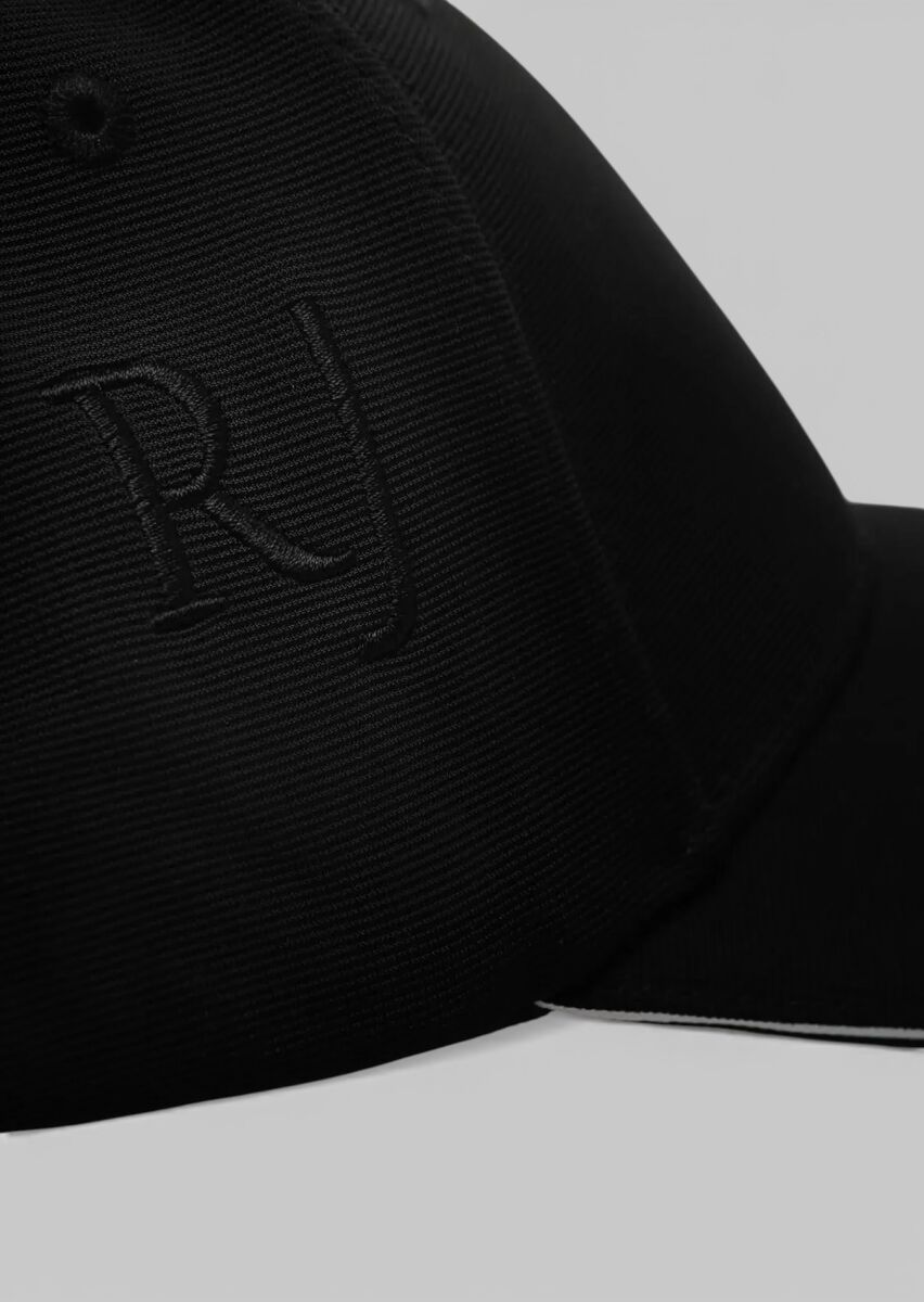 Black %100 Pamuk Hat - 2