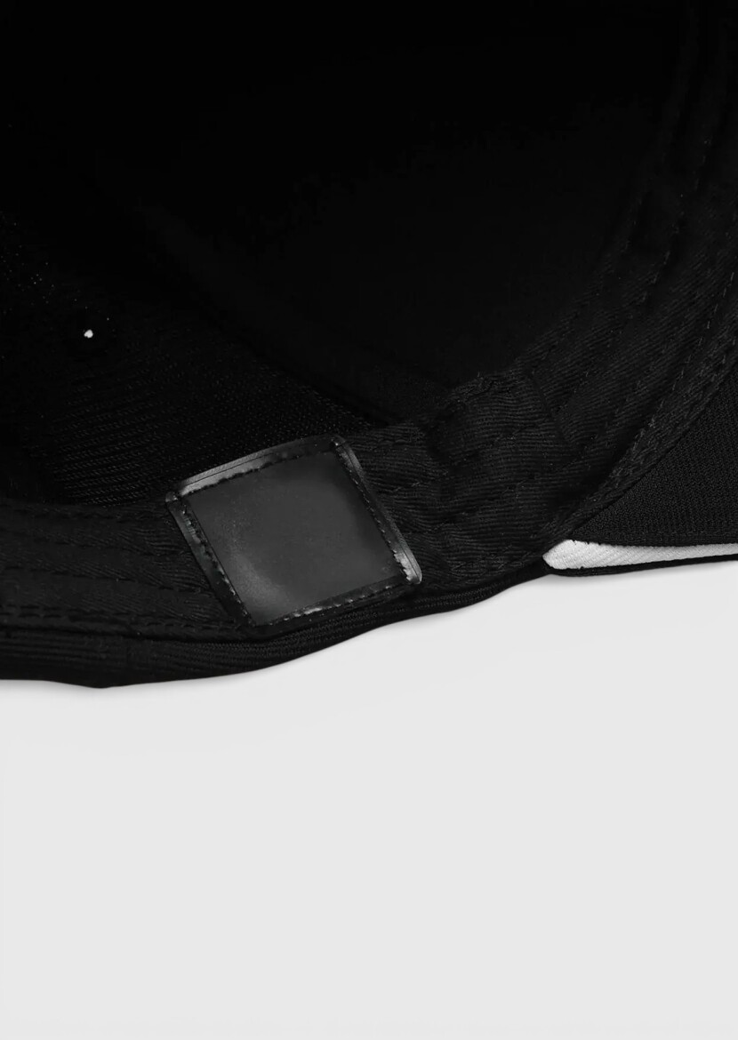 Black %100 Pamuk Hat - 5