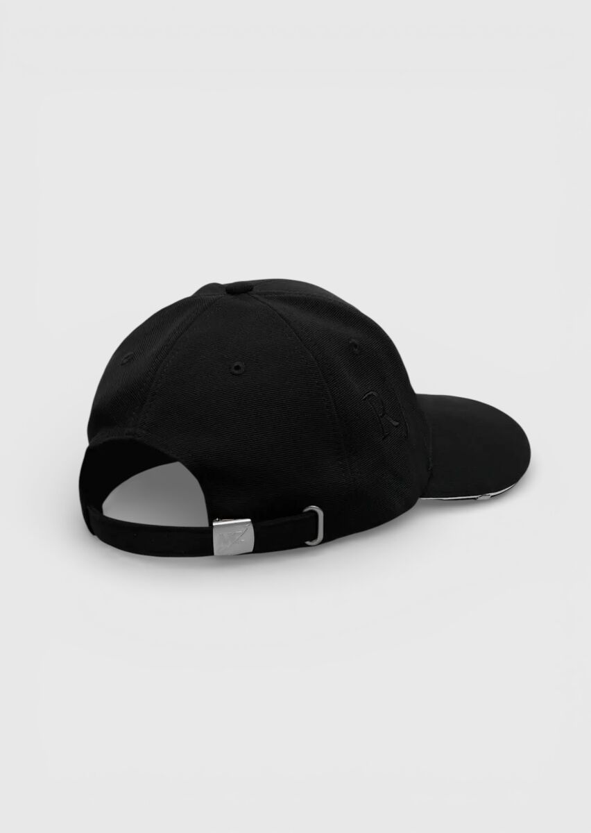 Black %100 Pamuk Hat - 8