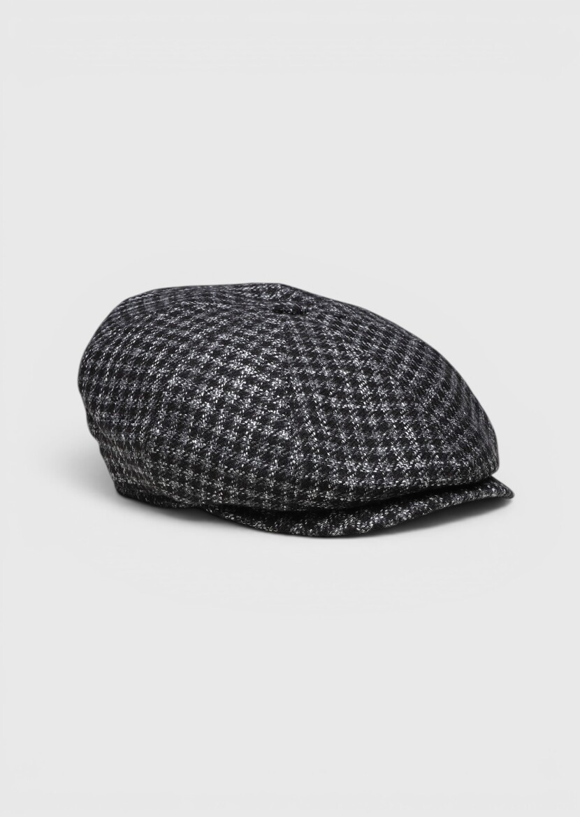 Black %50 Polyester ,%50 Yün Hat - RAMSEY