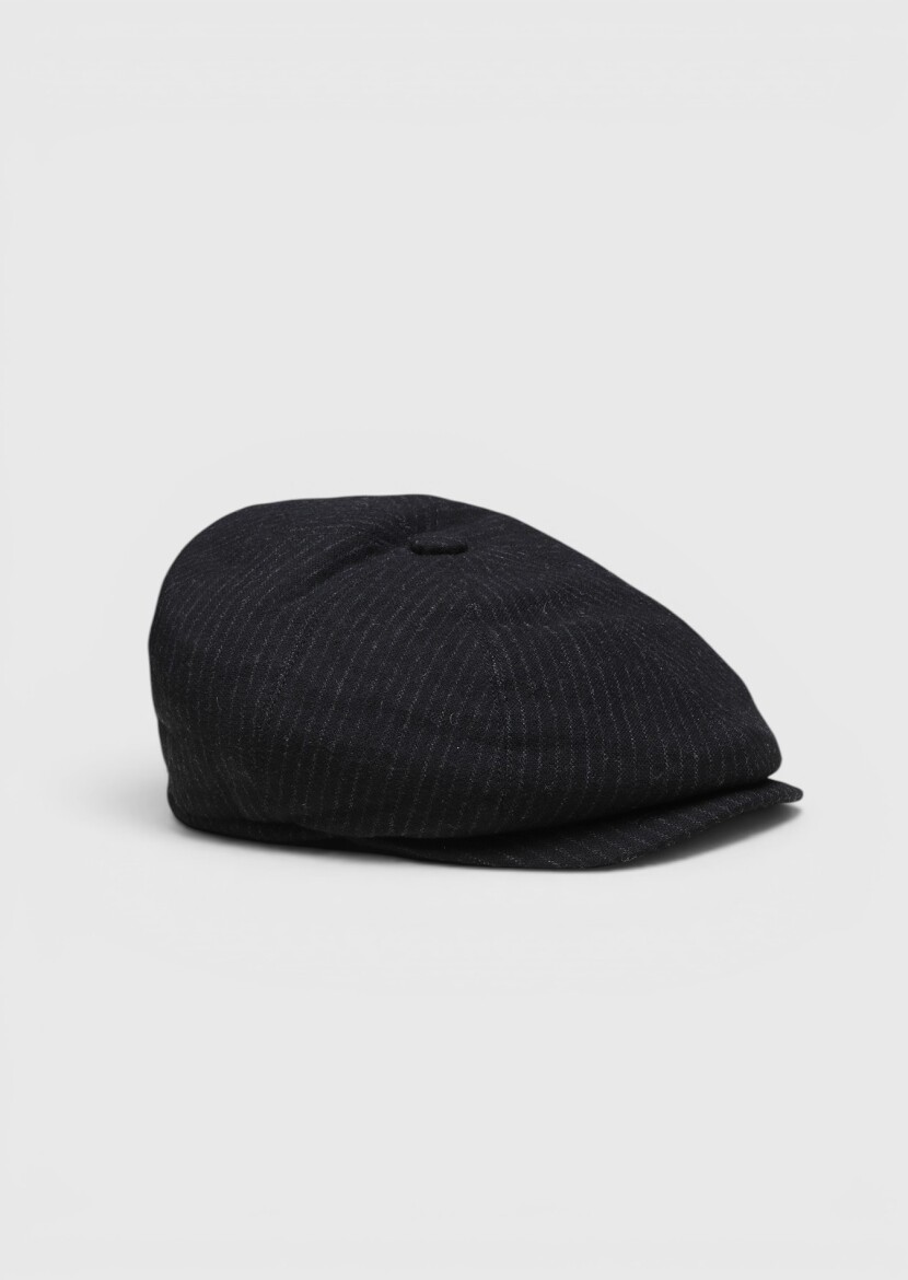 Black %50 Polyester ,%50 Yün Hat - RAMSEY