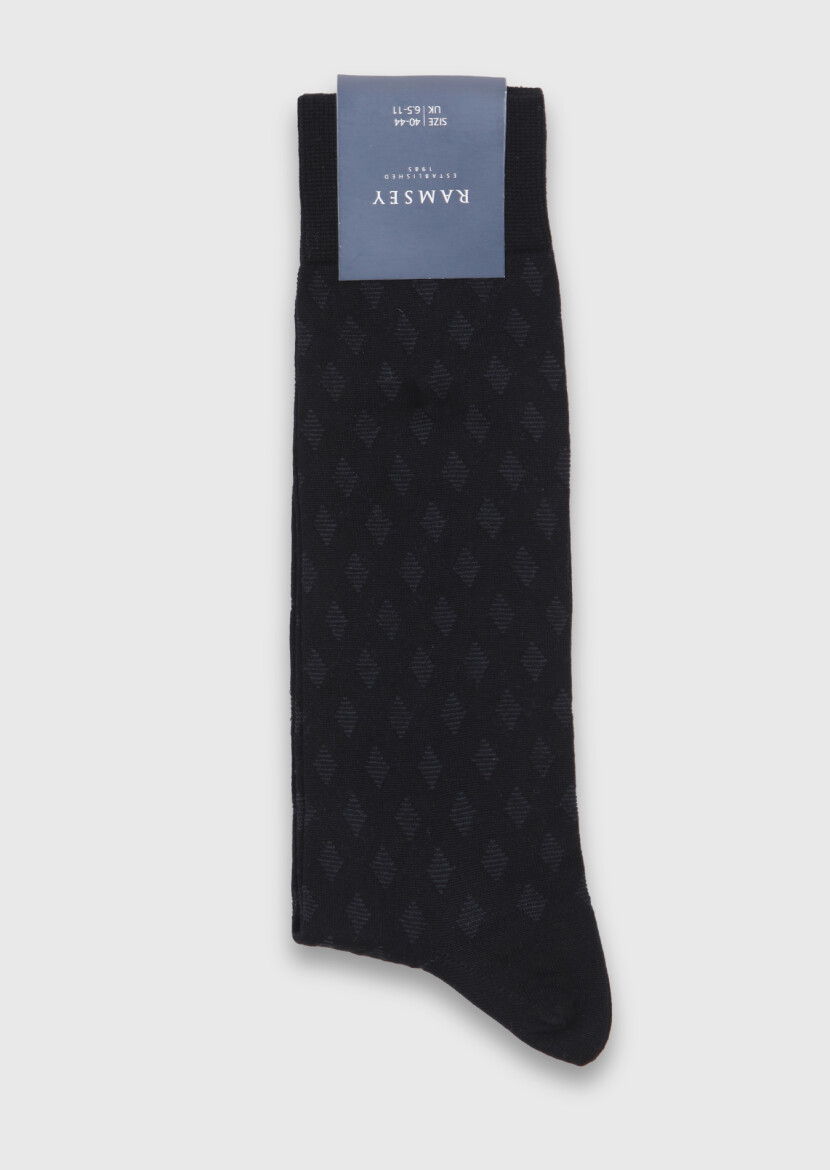 Black %80 Pamuk ,%20 Polyamid Socks - RAMSEY
