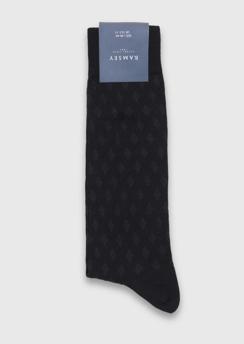 Black %80 Pamuk ,%20 Polyamid Socks - 1