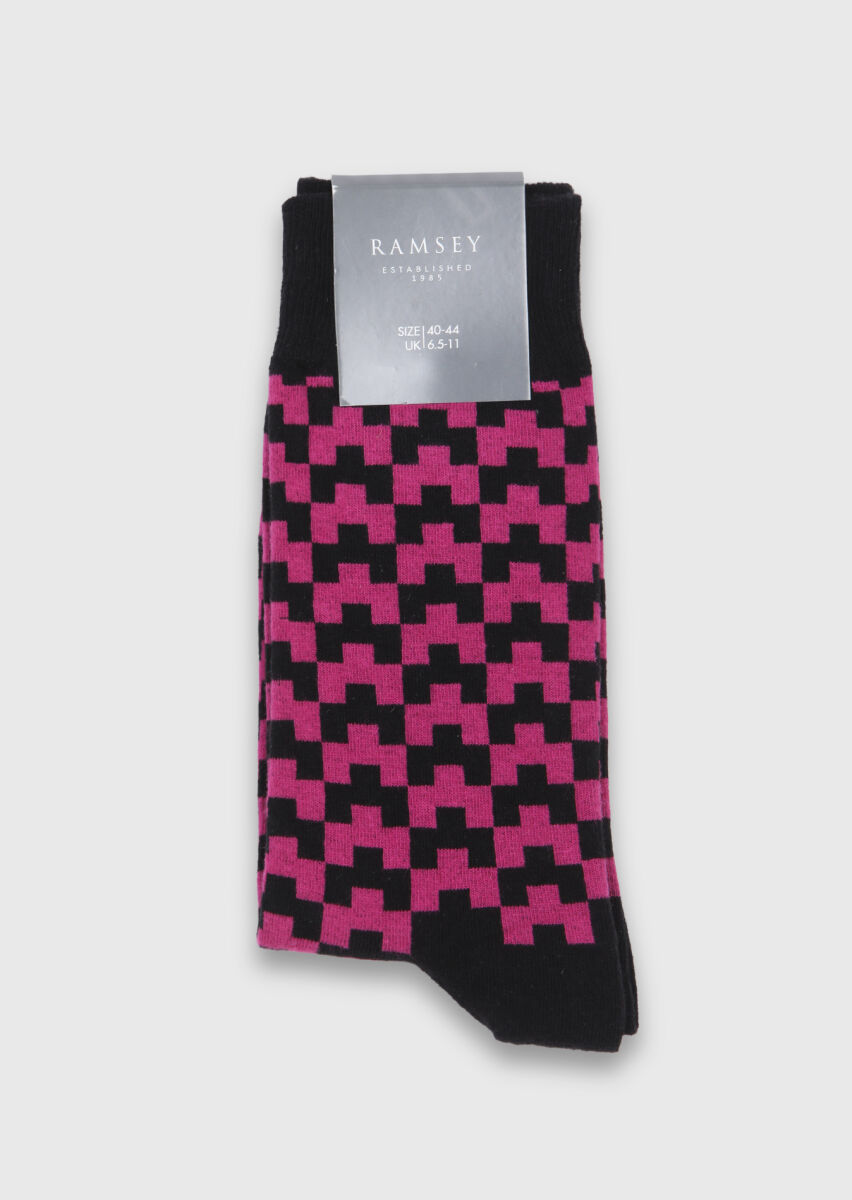 Black %80 Pamuk ,%20 Polyamid Socks - 1