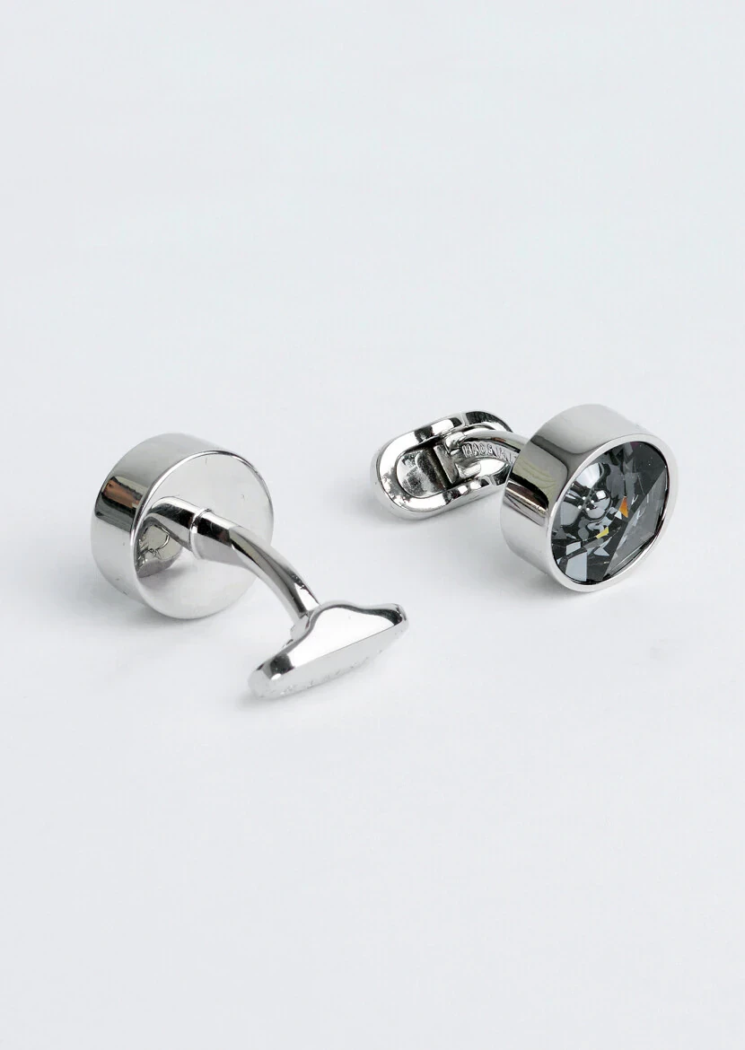 Black Brass Cuff Link 