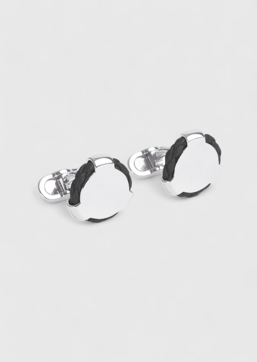 Black Brass Cuff Link - RAMSEY