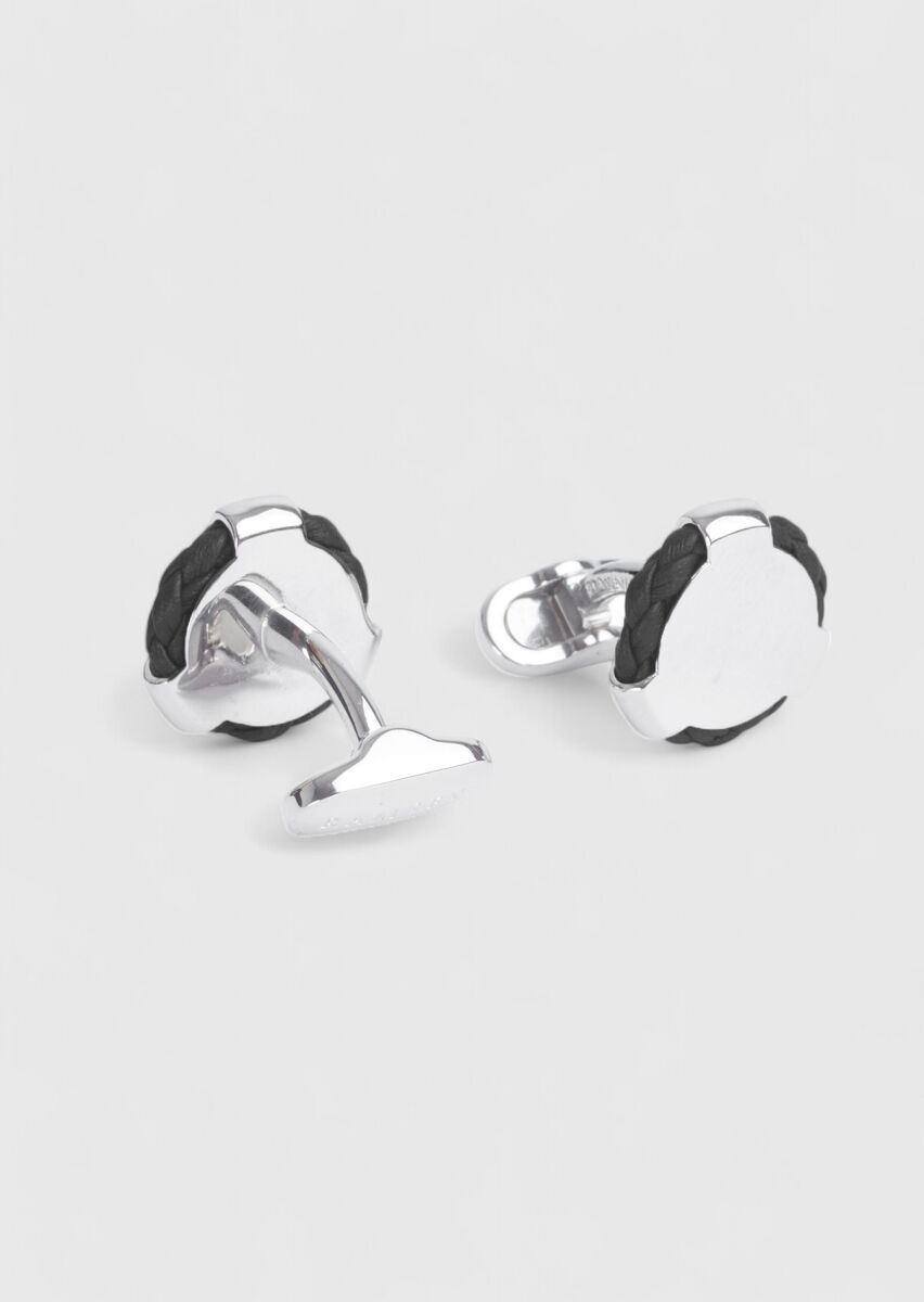 Black Brass Cuff Link - 2