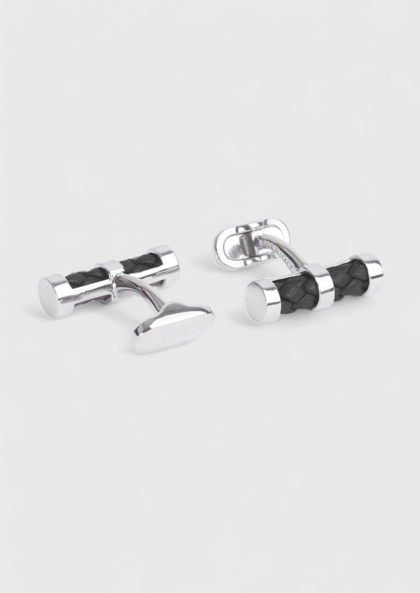 Black Brass Cuff Link - RAMSEY