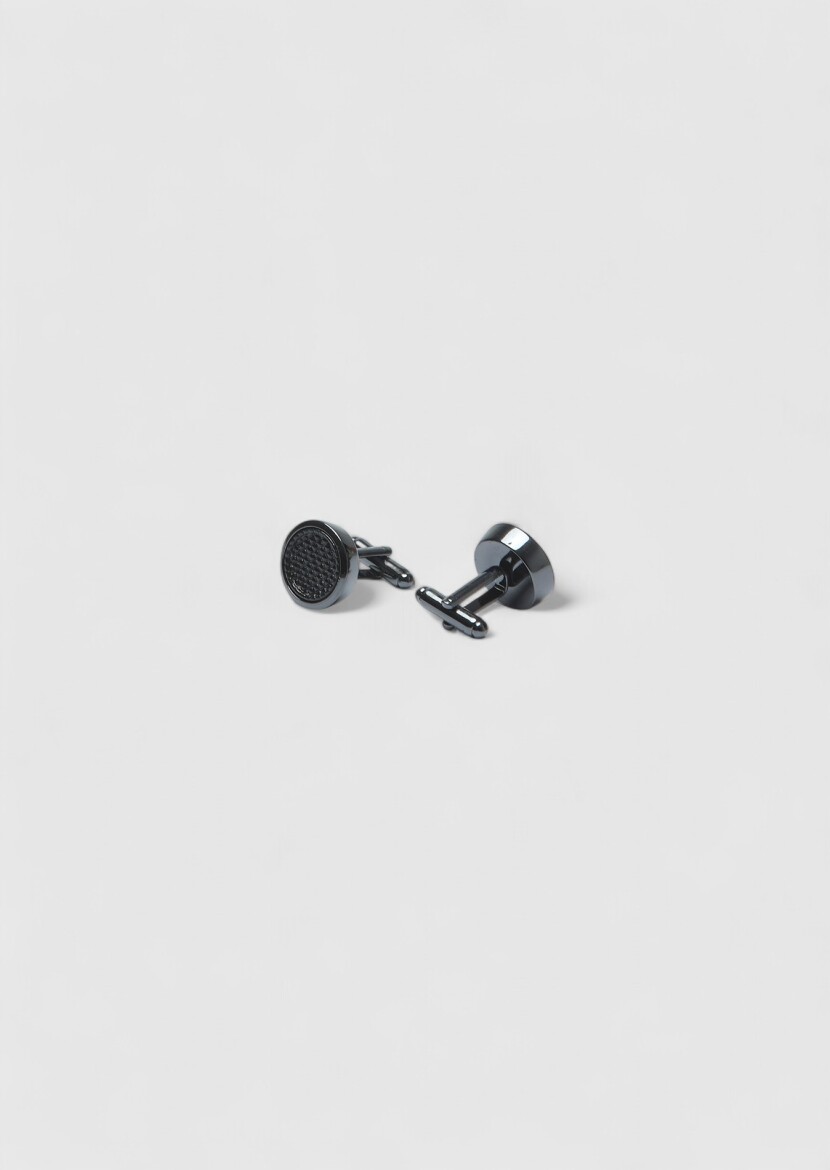 Black Brass Cuff Link - RAMSEY