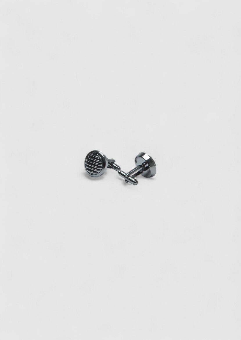 Black Brass Cuff Link - RAMSEY