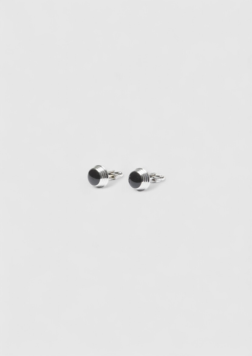 Black Brass Cuff Link - RAMSEY