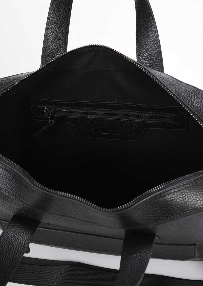 Black Leather Bag - 9
