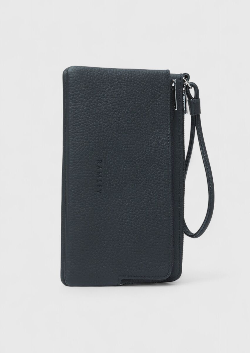 Black Cow Leather Bag - 4