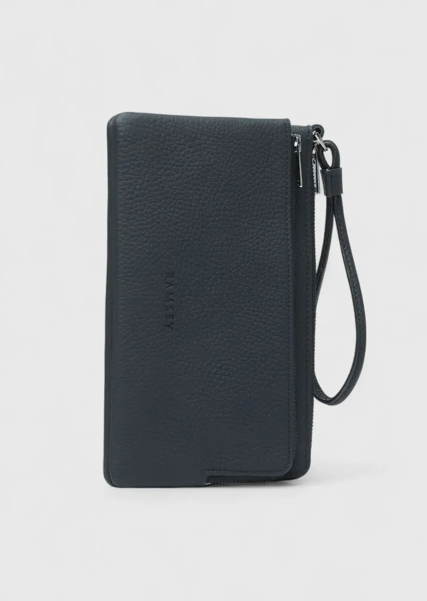 Black Cow Leather Bag - 4