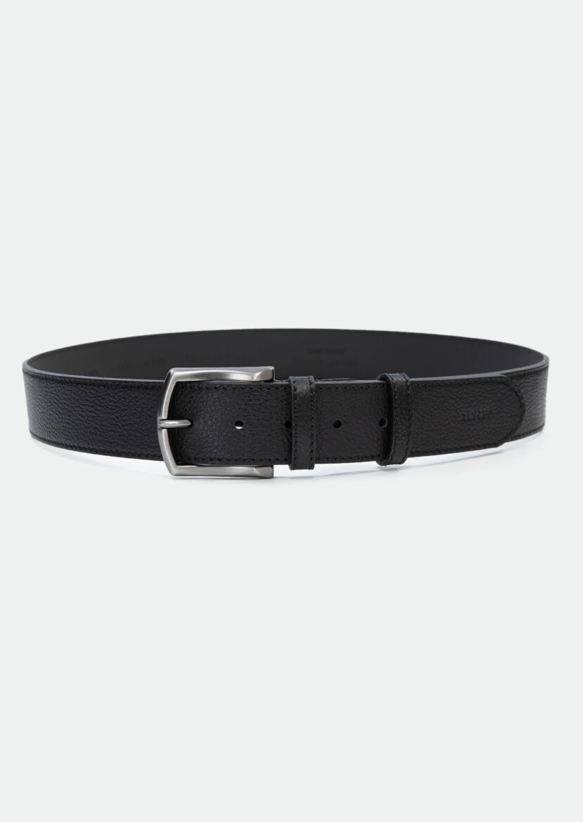 Black Cow Leather Belt 