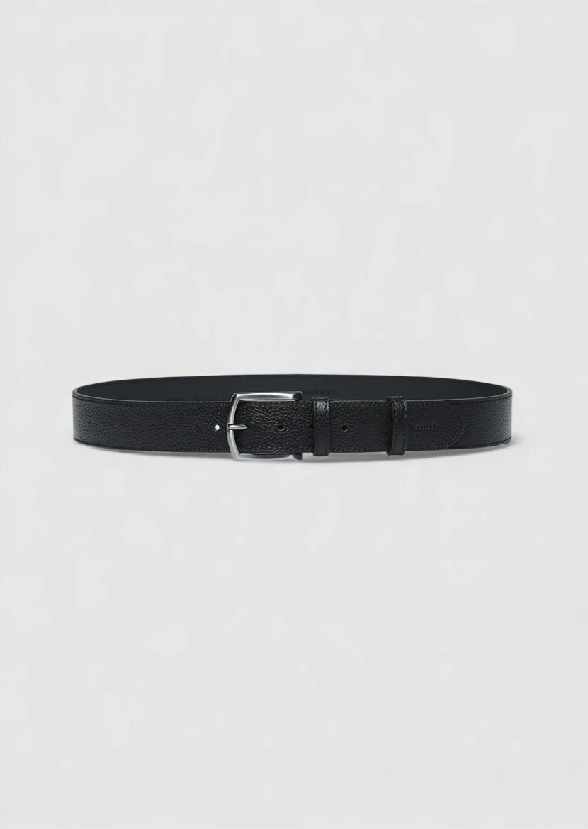 Black Cow Leather Belt - RAMSEY