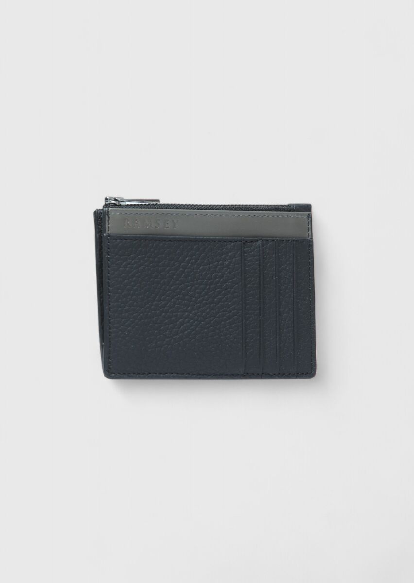 Black Cow Leather Card Holder - 1