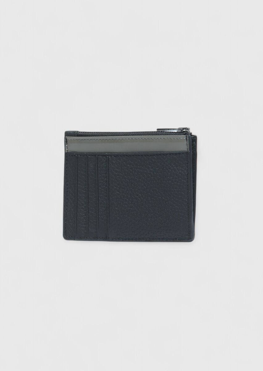 Black Cow Leather Card Holder - 2