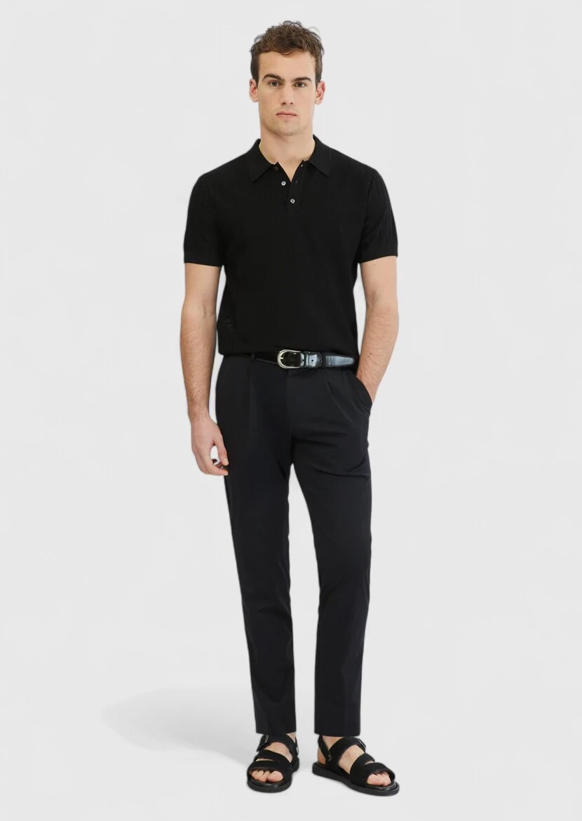 Black Knitwear 