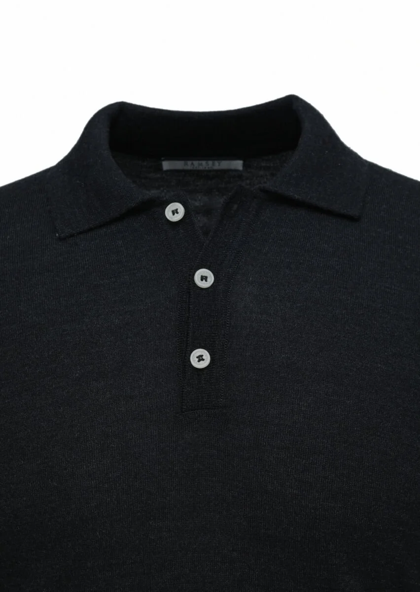 Black Knitwear Sweatshirt - 2