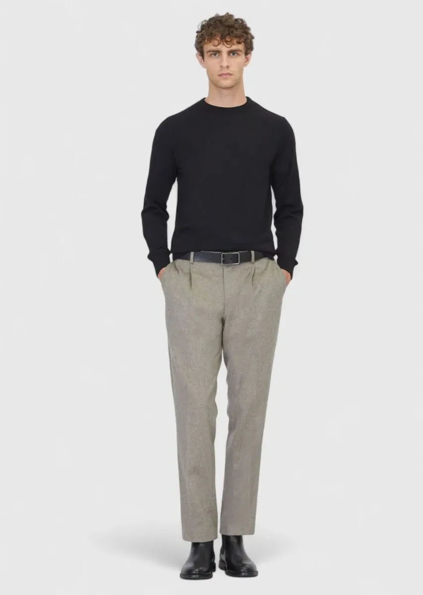 Black Knitwear Sweatshirt - 2
