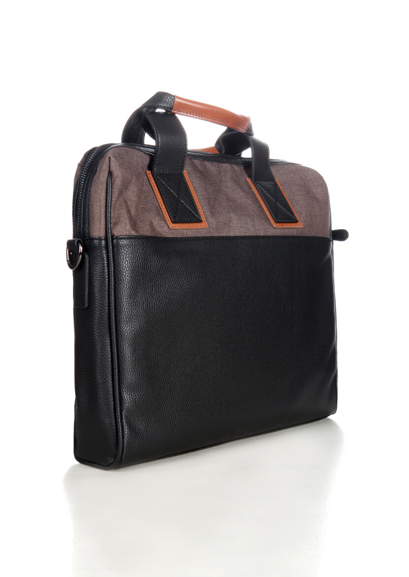 Black Leather Bag - 2