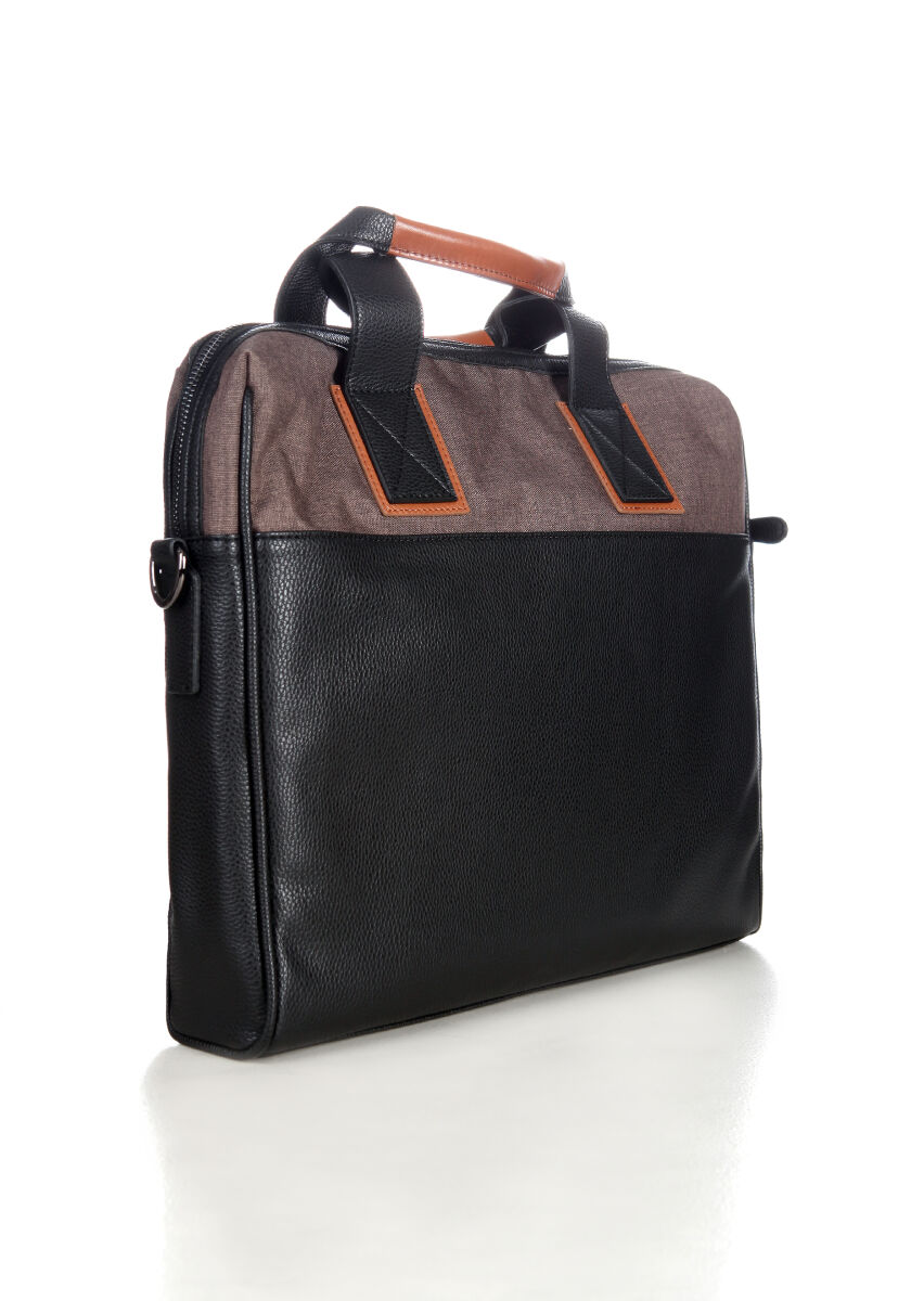 Black Leather Bag - 2