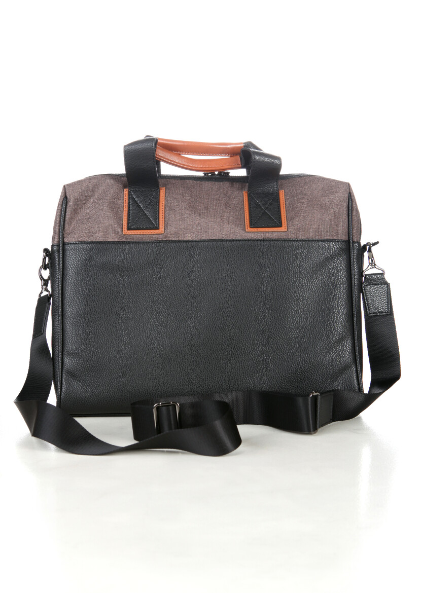 Black Leather Bag - 4