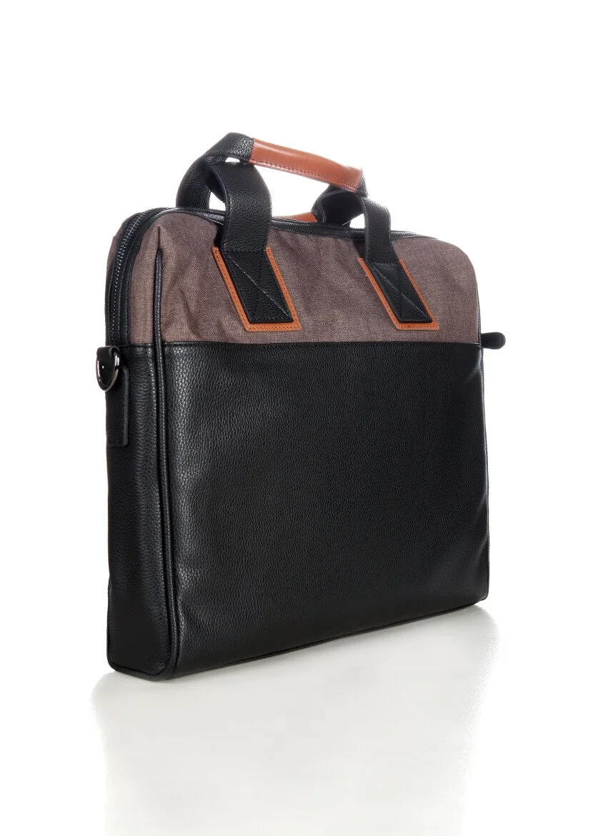 Black Leather Bag - 2