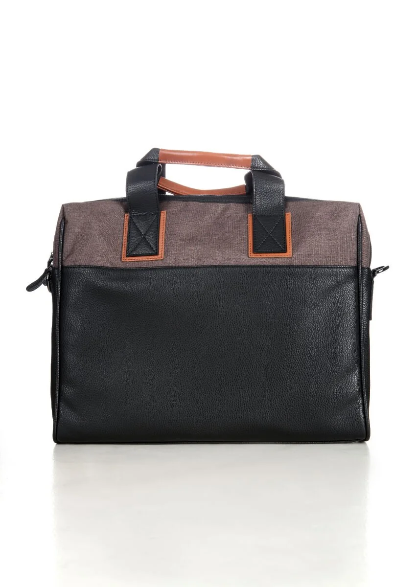 Black Leather Bag - 3