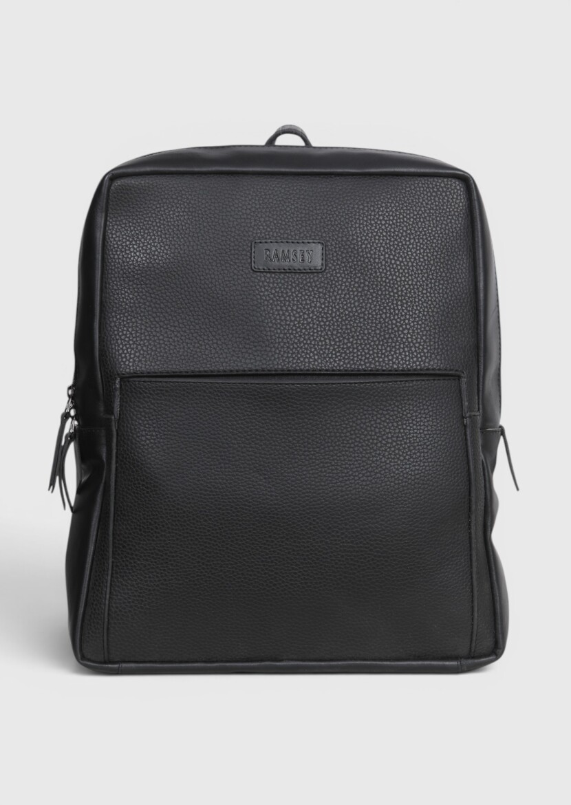 Black Leather Bag - RAMSEY