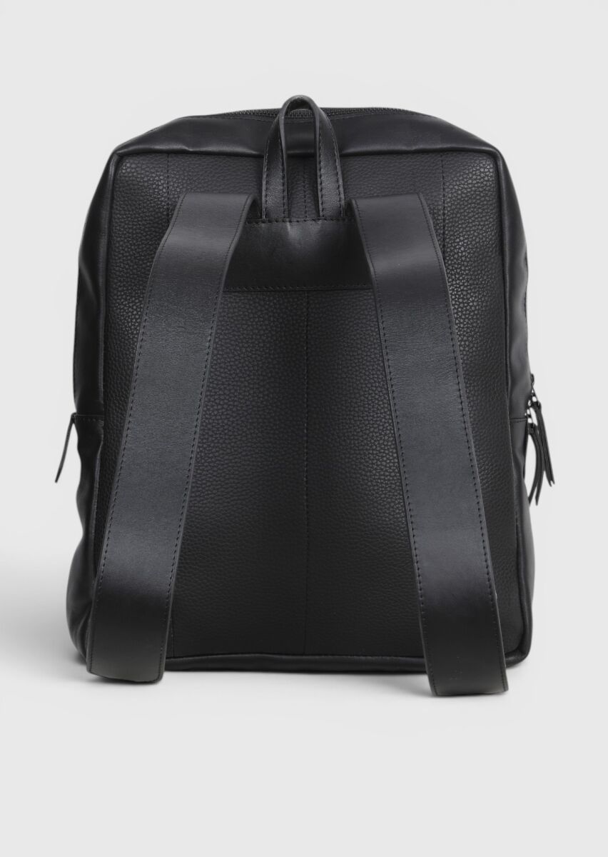 Black Leather Bag - 4