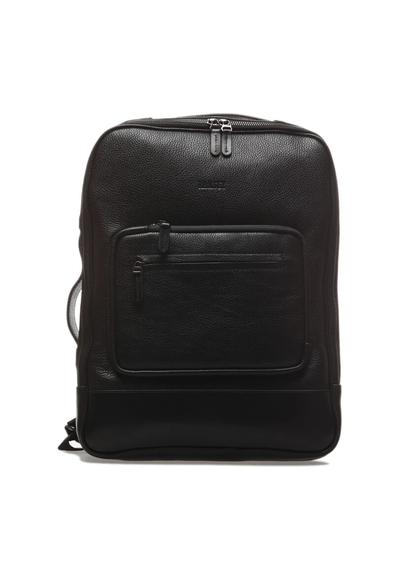 Black Leather Bag - 1