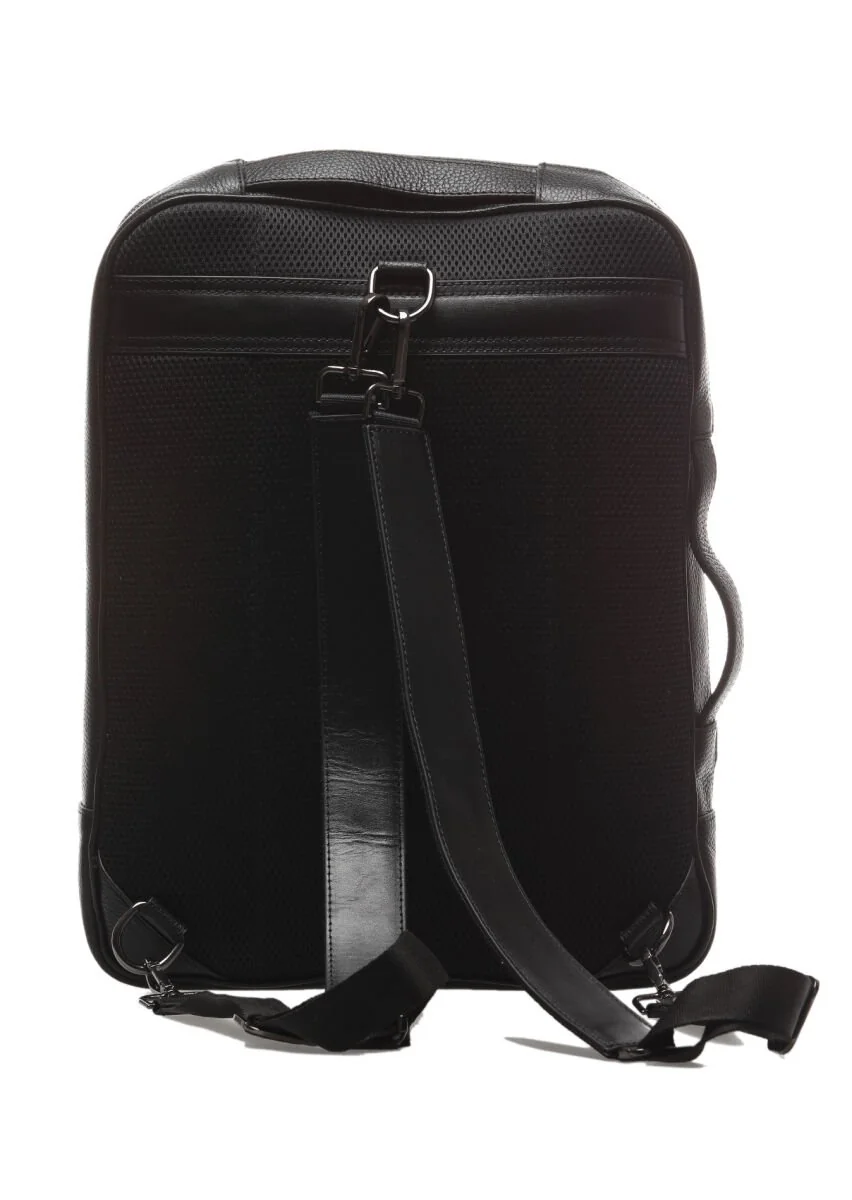 Black Leather Bag - 2