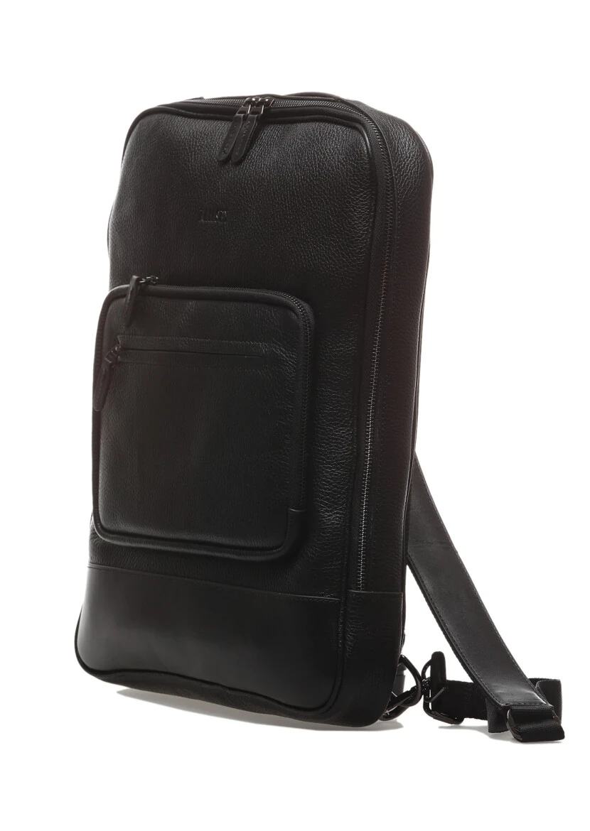Black Leather Bag - 3