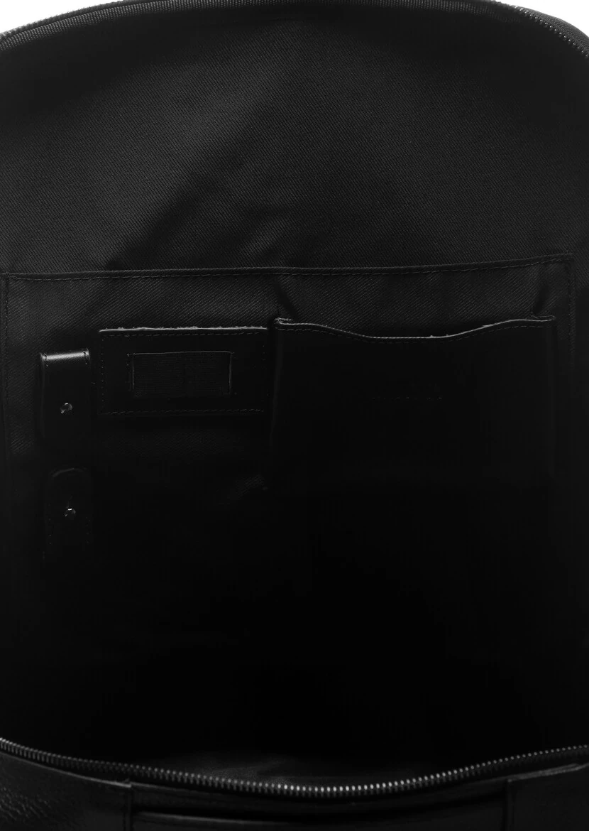 Black Leather Bag - 4