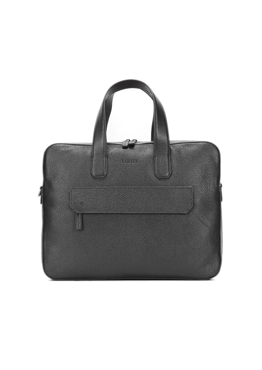 Black Leather Bag - 1