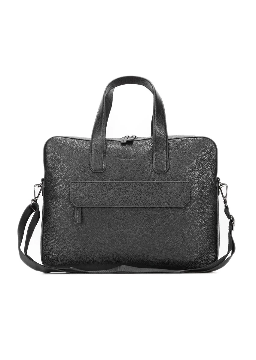 Black Leather Bag - 3