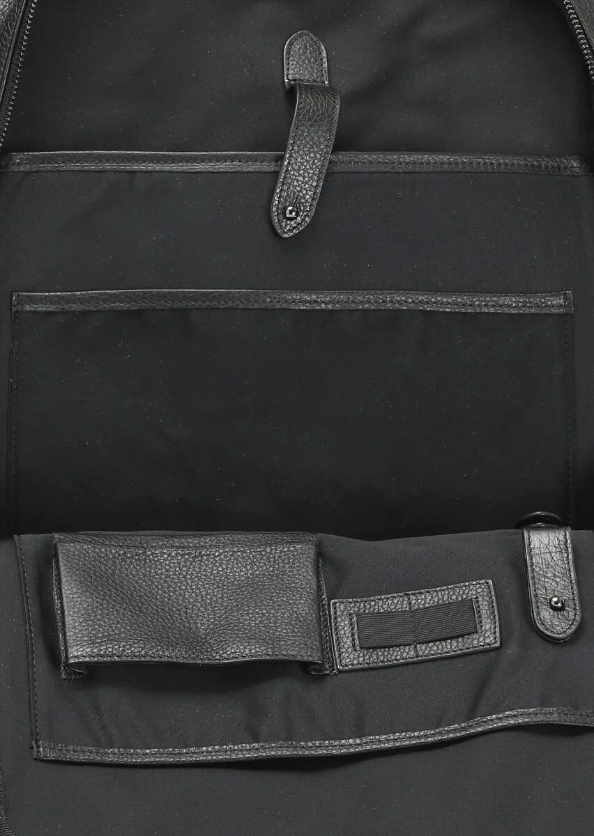 Black Leather Bag - 4