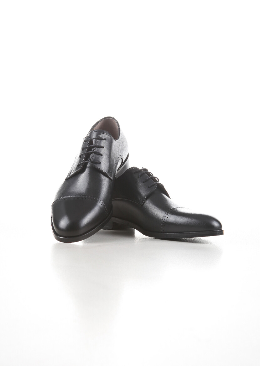 Black Leather Classical Shoes 