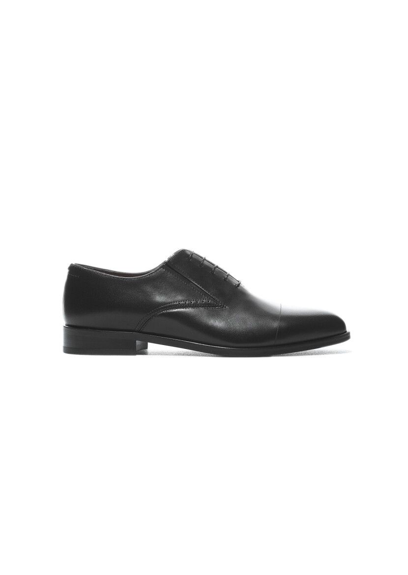 Black Leather Classical Shoes 